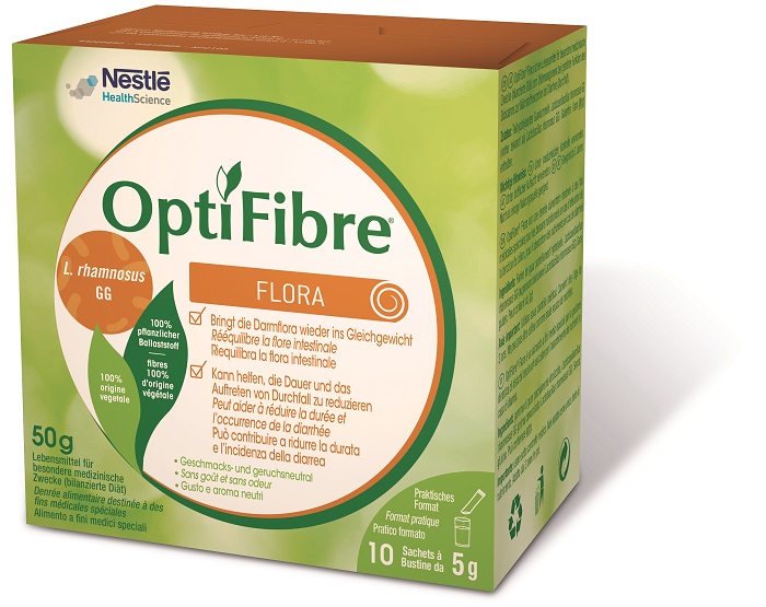 OPTIFIBRE FLORA 10 BUSTINE 5 G - Farmacia Dott. Pasquale Russo