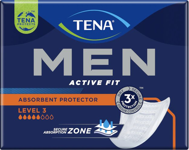 ASSORBENTE INCONTINENZA LEGGERA TENA MEN LIVELLO 3 DUOPACK 2 X 8 PEZZI - Farmacia Dott. Pasquale Russo