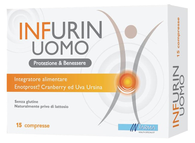 INFURIN UOMO 15 COMPRESSE - Farmacia Dott. Pasquale Russo