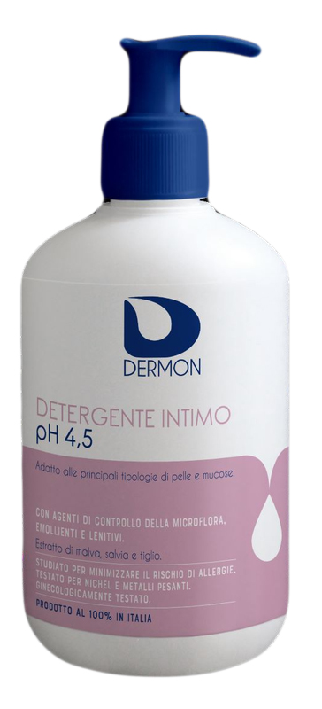 DERMON DETERGENTE INTIMO USO FREQUENTE PH 4,5 500 ML - Farmacia Dott. Pasquale Russo