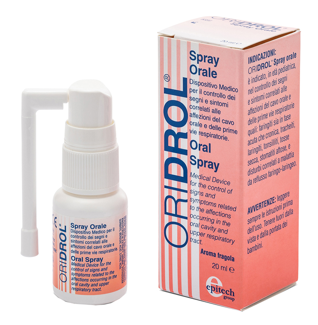 ORIDROL SPRAY ORALE 20 ML - Farmacia Dott. Pasquale Russo