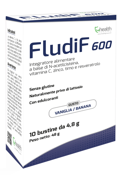 FLUDIF 600 VANIGLIA/BANANA 10 BUSTINE - Farmacia Dott. Pasquale Russo