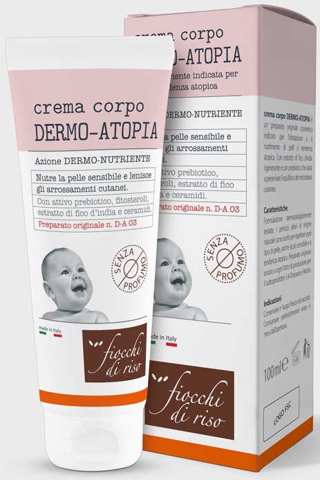 FIOCCHI DI RISO DERMO-ATOPIA CREMA CORPO 100 ML - Farmacia Dott. Pasquale Russo