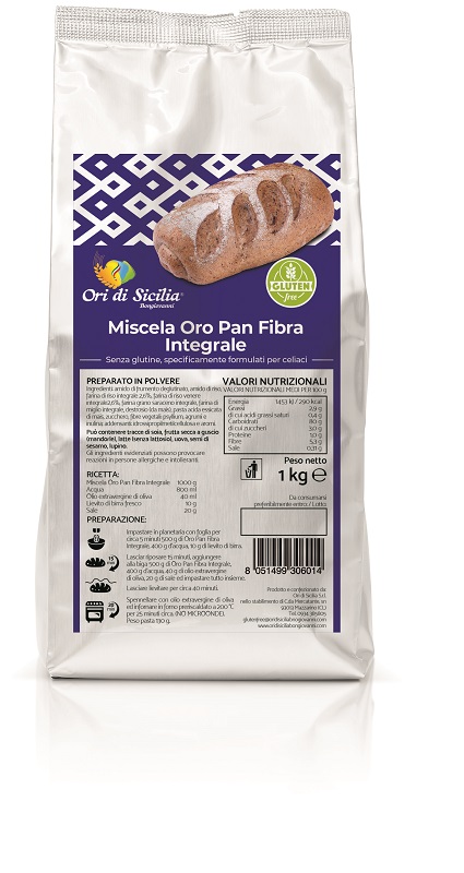 ORI DI SICILIA MIX ORO PAN FIBRA INTEGRALE 1 KG - Farmacia Dott. Pasquale Russo