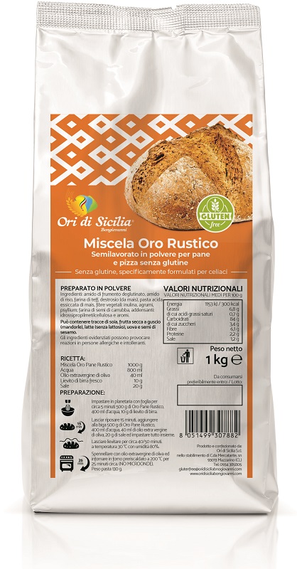 ORI DI SICILIA MIX ORO RUSTICO 1 KG - Farmacia Dott. Pasquale Russo
