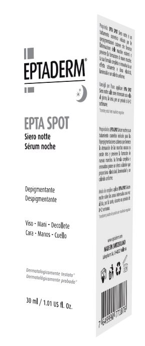 EPTA SPOT NOTTE SIERO DEPIGMENTANTE 30 ML - Farmacia Dott. Pasquale Russo