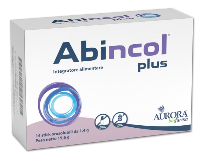 ABINCOL PLUS 14 STICK OROSOLUBILI - Farmacia Dott. Pasquale Russo