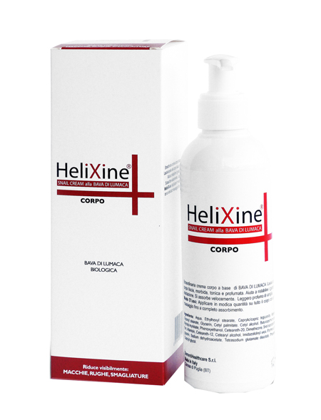 HELIXINE CREMA CORPO BAVA LUMACA 200 ML - Farmacia Dott. Pasquale Russo