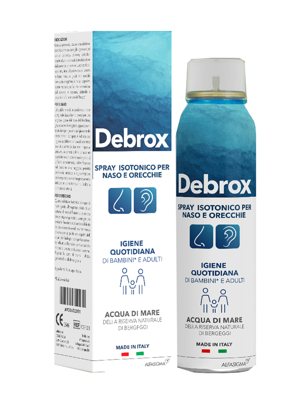 DEBROX SPRAY NASO ORECCHIE B/A 125ML - Farmacia Dott. Pasquale Russo