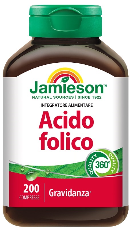 JAMIESON ACIDO FOLICO 200 COMPRESSE - Farmacia Dott. Pasquale Russo