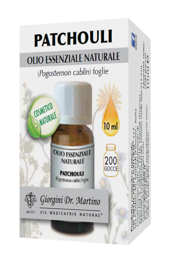 PATCHOULI OLIO ESSENZIALE NATURALE 10 ML - Farmacia Dott. Pasquale Russo
