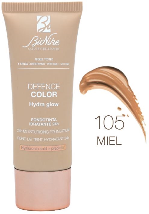 DEFENCE COLOR FONDOTINTA HYDRA GLOW 105 - Farmacia Dott. Pasquale Russo