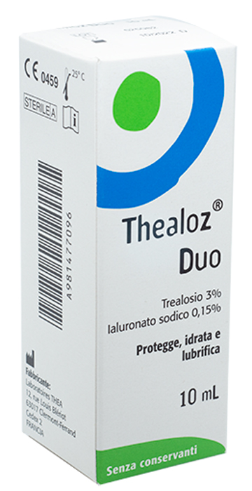 SOLUZIONE OCULARE THEALOZ DUO 10 ML - Farmacia Dott. Pasquale Russo