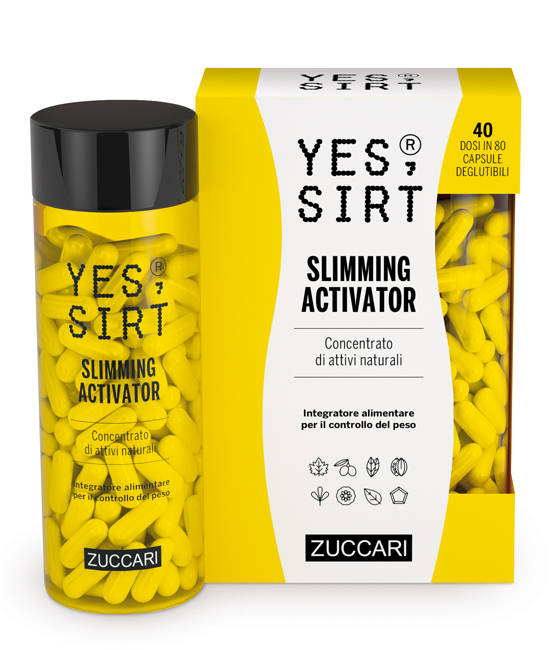 YES SIRT SLIMMING ACTIVATOR 80 CAPSULE 300MG - Farmacia Dott. Pasquale Russo
