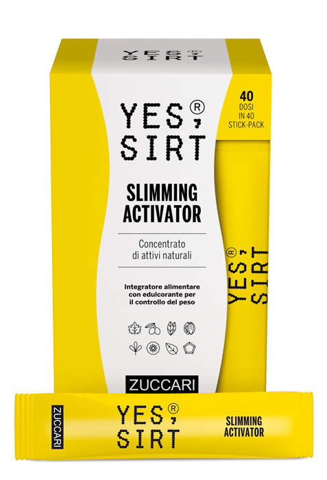 YES SIRT SLIMMING ACTIVATOR 40 STICKPACK DA 2,5 G - Farmacia Dott. Pasquale Russo