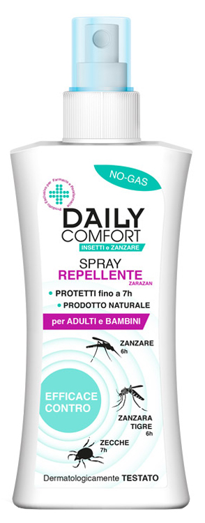 DAILY COMFORT ANTIZANZARE SPRAY REPELLENTE NO-GAS 100 ML - Farmacia Dott. Pasquale Russo