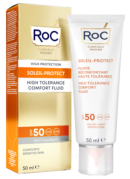 ROC FLUIDO SOLARE VISO SPF 50 ELEVATA TOLLERABILITA' 50 ML - Farmacia Dott. Pasquale Russo