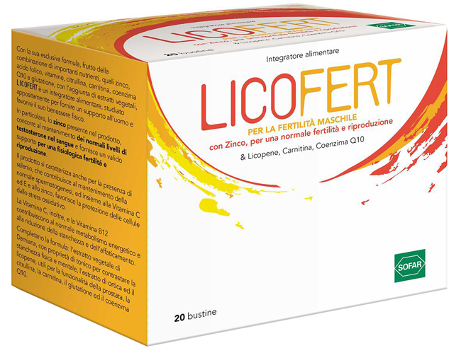 LICOFERT 20 BUSTINE - Farmacia Dott. Pasquale Russo