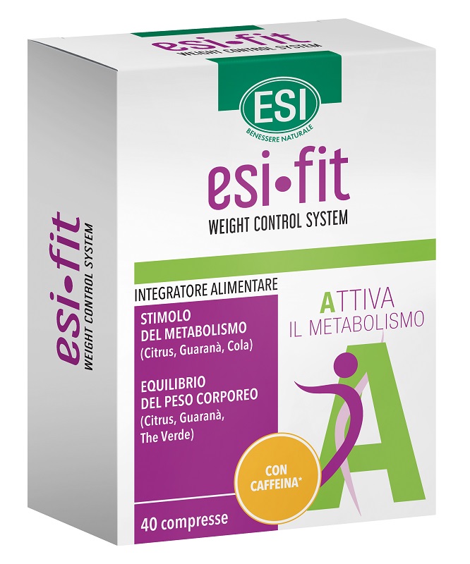 ESI FIT ATTIVA CON CAFFEINA 40 COMPRESSE - Farmacia Dott. Pasquale Russo