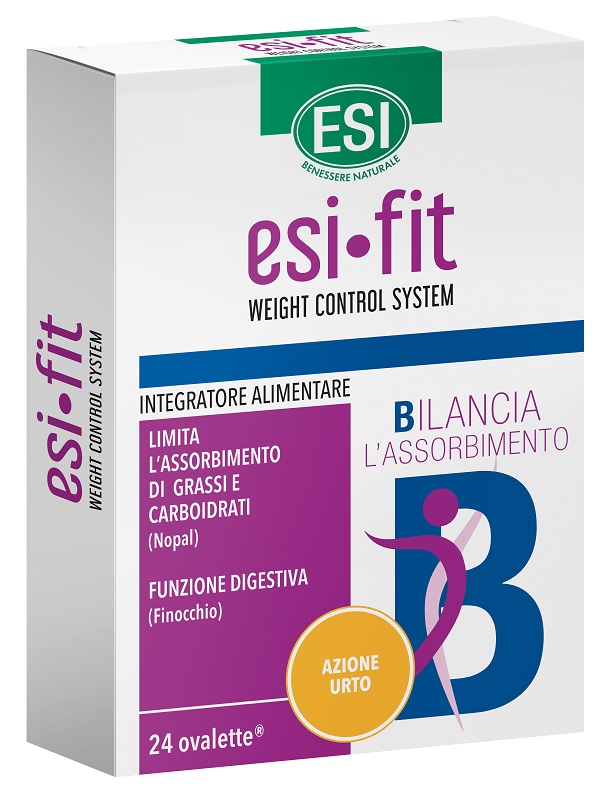 ESI FIT BILANCIA AZIONE URTO 24 OVALETTE - Farmacia Dott. Pasquale Russo