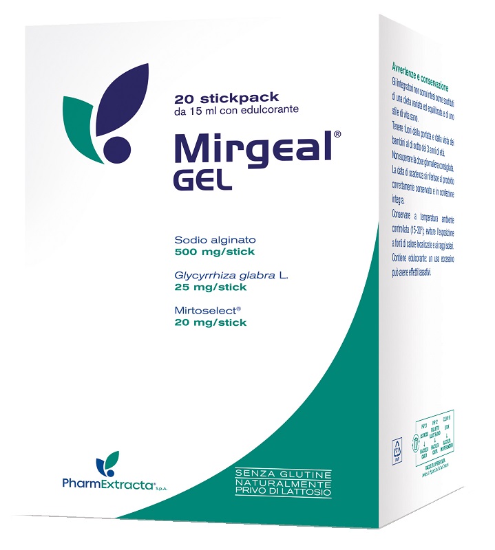 MIRGEAL GEL 20 STICKPACK - Farmacia Dott. Pasquale Russo