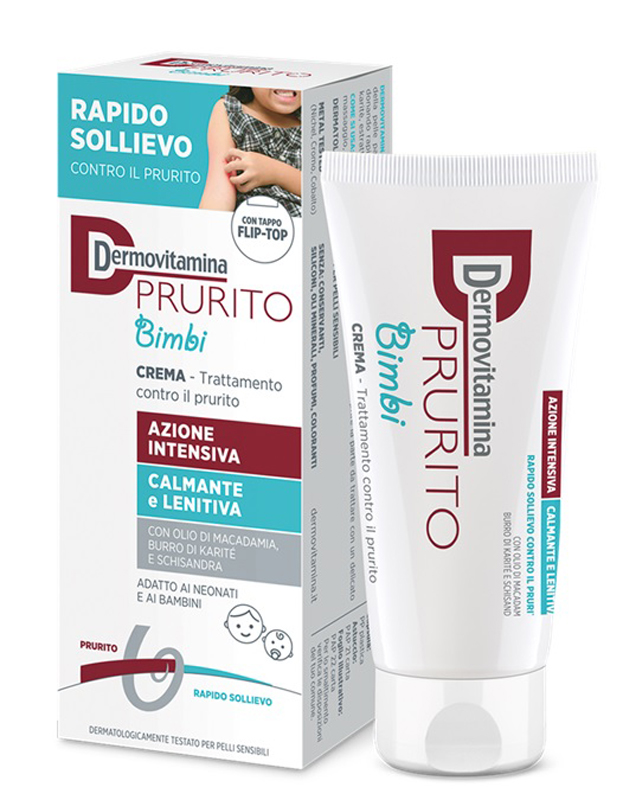 DERMOVITAMINA PRURITO BIMBI CREMA AZIONE INTENSIVA CALMANTE E LENITIVA 30 ML - Farmacia Dott. Pasquale Russo