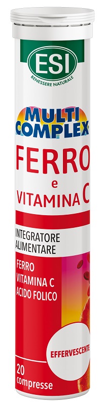 ESI MULTICOMPLEX FERRO VITAMINA C 20 COMPRESSE EFFERVESCENTI - Farmacia Dott. Pasquale Russo