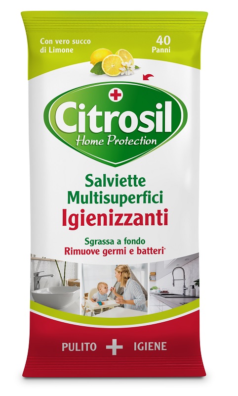 CITROSIL SALVIETTE IGIENIZZANTI LIMONE 40 PEZZI - Farmacia Dott. Pasquale Russo