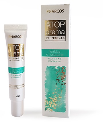 ATOP CREMA PALPEBRALE PHARCOS 15 ML - Farmacia Dott. Pasquale Russo