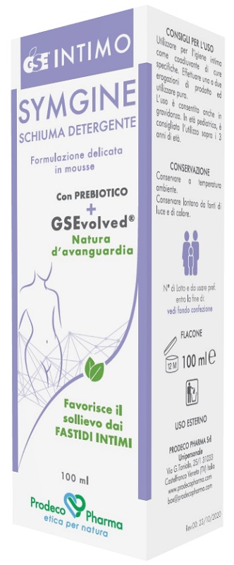 GSE INTIMO SYMGINE SCHIUMA DETERGENTE 100 ML - Farmacia Dott. Pasquale Russo