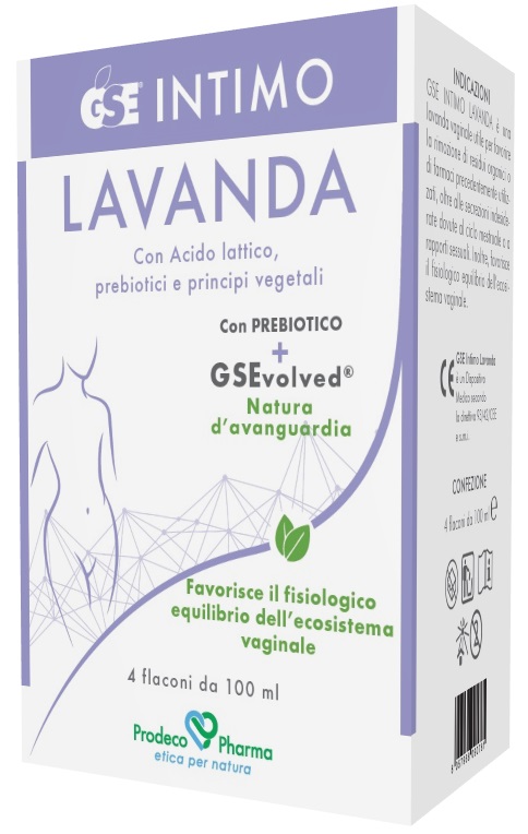 GSE INTIMO LAVANDA 4 FLACONI DA 100 ML - Farmacia Dott. Pasquale Russo