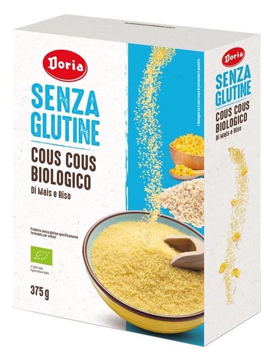 DORIA COUS COUS BIOLOGICO MAIS-RISO 375 G - Farmacia Dott. Pasquale Russo