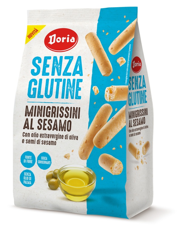DORIA MINIGRISSINI SESAMO 150 G - Farmacia Dott. Pasquale Russo