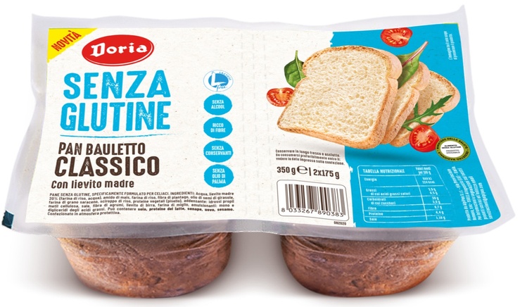 DORIA PAN BAULETTO CLASSICO 2X175 G - Farmacia Dott. Pasquale Russo