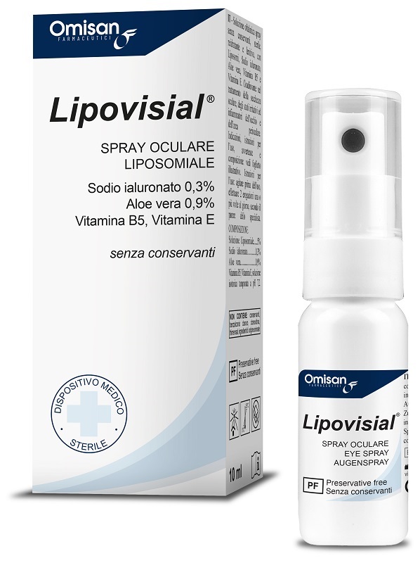 SPRAY OCULARE LIPOSOMIALE LIPOVISIAL 10 ML - Farmacia Dott. Pasquale Russo