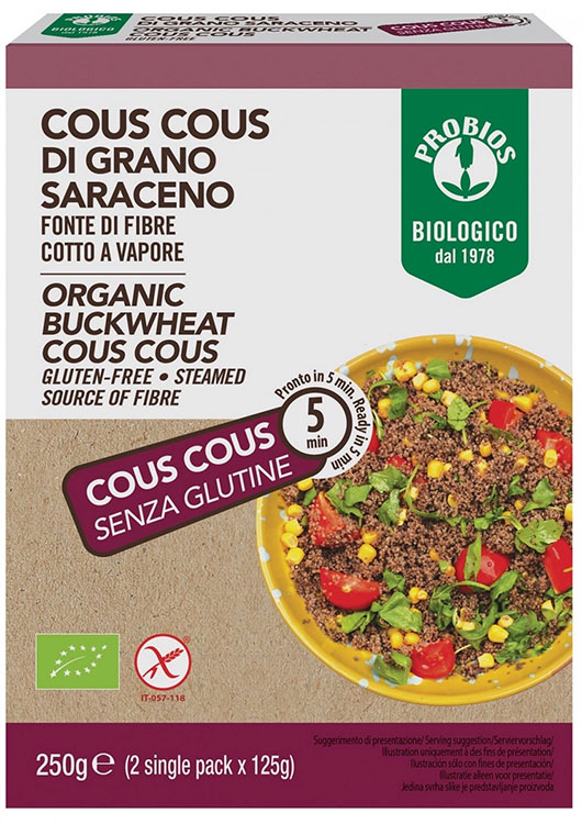 PROBIOS ALTRI CEREALI EASY COUS COUS SARACENO 250 G - Farmacia Dott. Pasquale Russo