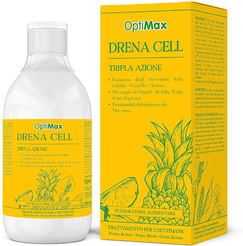 OPTIMAX DRENA CELL 500 ML - Farmacia Dott. Pasquale Russo