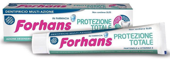 FORHANS DENTIFRICIO PROTEZIONE TOTALE 75 ML - Farmacia Dott. Pasquale Russo