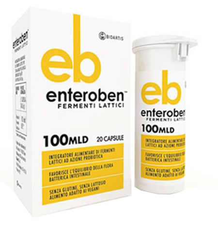 ENTEROBEN 100MLD 20 CAPSULE VEGETALI - Farmacia Dott. Pasquale Russo