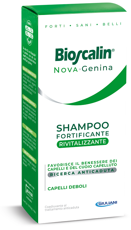 BIOSCALIN NOVA GENINA SHAMPOO FORTIFICANTE RIVITALIZZANTE 200 ML - Farmacia Dott. Pasquale Russo