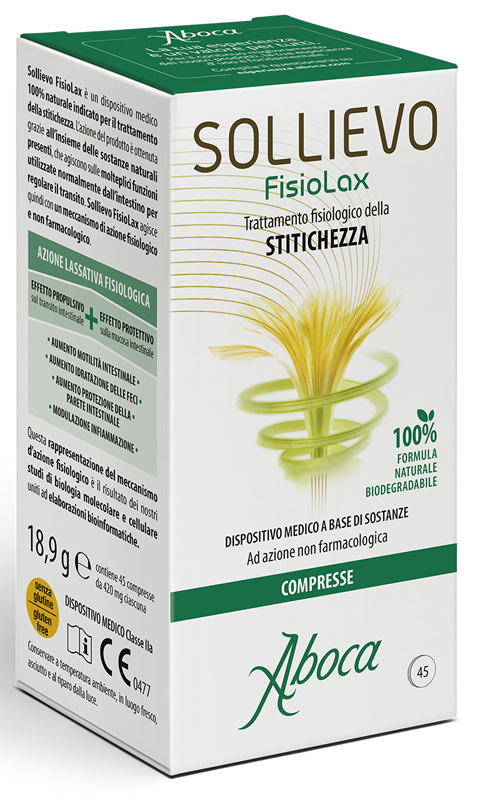 SOLLIEVO FISIOLAX 45 COMPRESSE - Farmacia Dott. Pasquale Russo