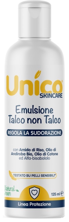 UNICO EMULSIONE TALCO NON TALCO 125 ML - Farmacia Dott. Pasquale Russo