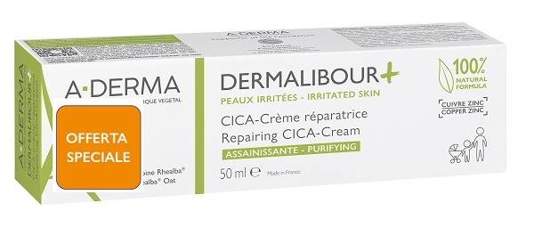 DERMALIBOUR + CICA CREMA RISTRUTTURANTE 50 ML - Farmacia Dott. Pasquale Russo