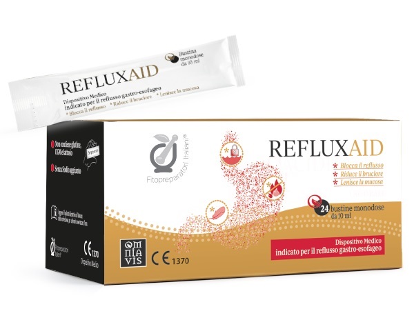 FITOPREPARATORI ITALIANI REFLUXAID 24 STICK 10 ML - Farmacia Dott. Pasquale Russo