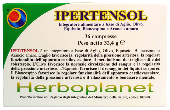 IPERTENSOL 36 COMPRESSE - Farmacia Dott. Pasquale Russo