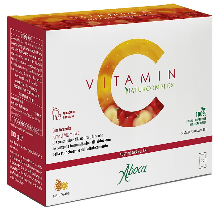 VITAMIN C NATURCOMPLEX 20 BUSTINE - Farmacia Dott. Pasquale Russo
