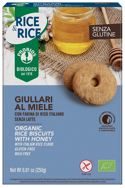 PROBIOS BISCOTTI GIULLARI MIELE 250 G - Farmacia Dott. Pasquale Russo