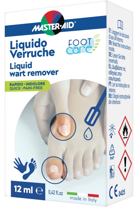 GEL VERRUCHE MASTER-AID FOOTCARE 12 ML E2 - Farmacia Dott. Pasquale Russo