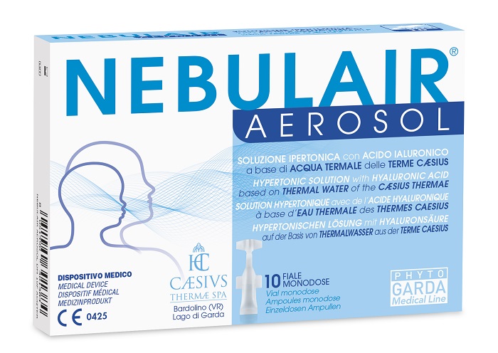 NEBULAIR AEROSOL SOLUZIONE IPERTONICA 10 FIALE MONODOSE 3 ML ACQTERM - Farmacia Dott. Pasquale Russo