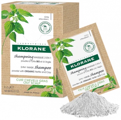 KLORANE SHAMPOO MASCHERA LAVANTE POLVERE ORTICA 8 BUSTINE 3 G - Farmacia Dott. Pasquale Russo
